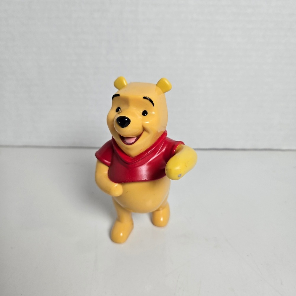 Disney Winnie The Pooh Water Babies Baby 4" Rattle Figure Vintage 2001 Playmates